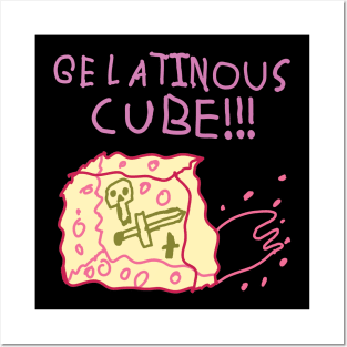 Gelatinous Cube !!! #2 Posters and Art